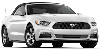 Cabriolet Ford Mustang - Location de voiture